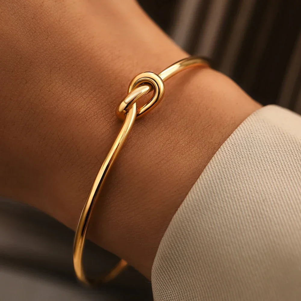 Bracelets Vintage Woven Twist Texture Bangles