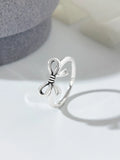 925 Sterling Silver Vintage Big Bow Rings High Quality Jewelry