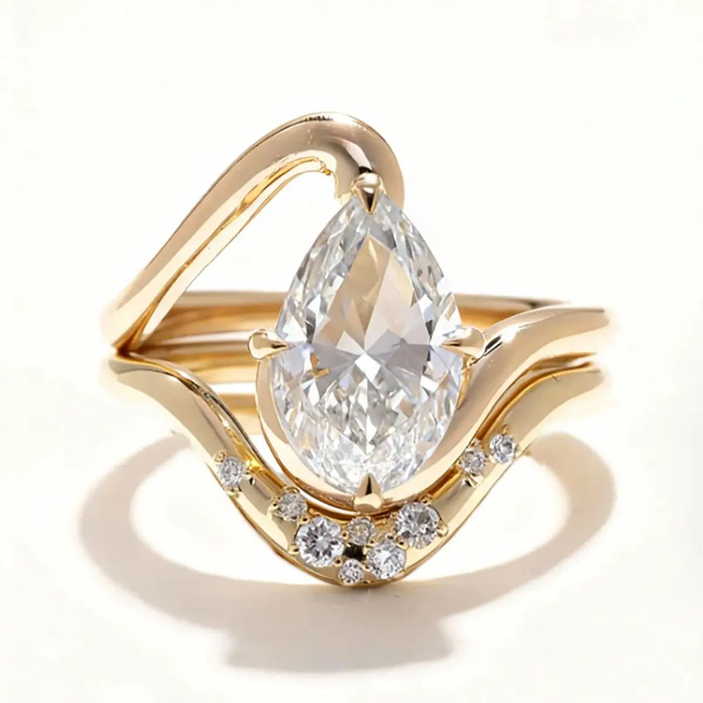 925 Sterling Silver Exquisite Fashion Round Zircon Ring High Quality Fine Jewelry