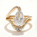 925 Sterling Silver Exquisite Fashion Round Zircon Ring High Quality Fine Jewelry