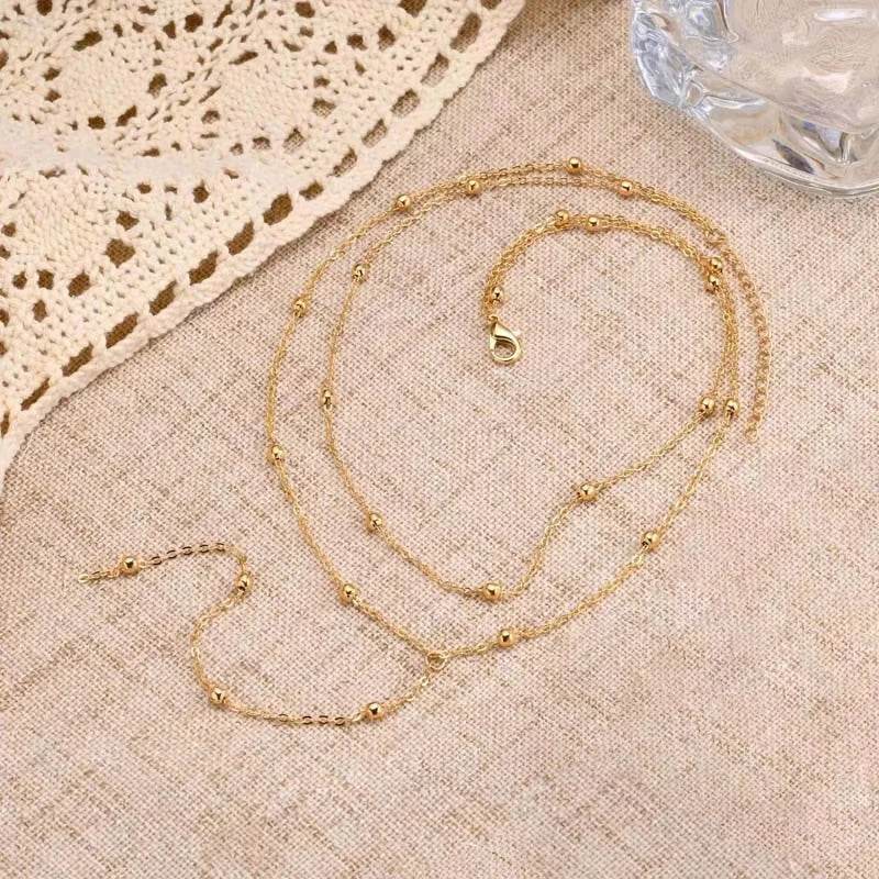 Dainty Long Necklace Laryered